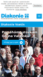 Mobile Screenshot of diakonievsetin.cz